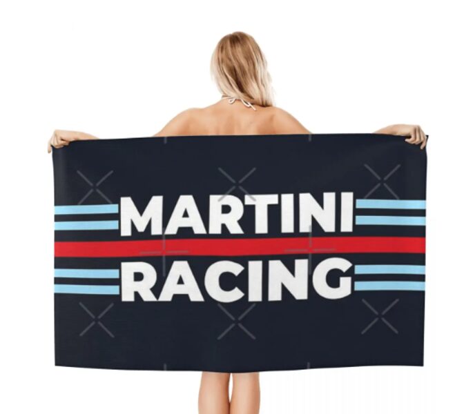 Serviette de bain Martini Racing